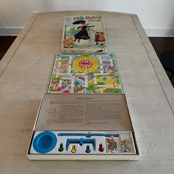 Rare, vintage 1964 Whitman Walt Disney's Mary Poppins Game - Picture 5 of 12
